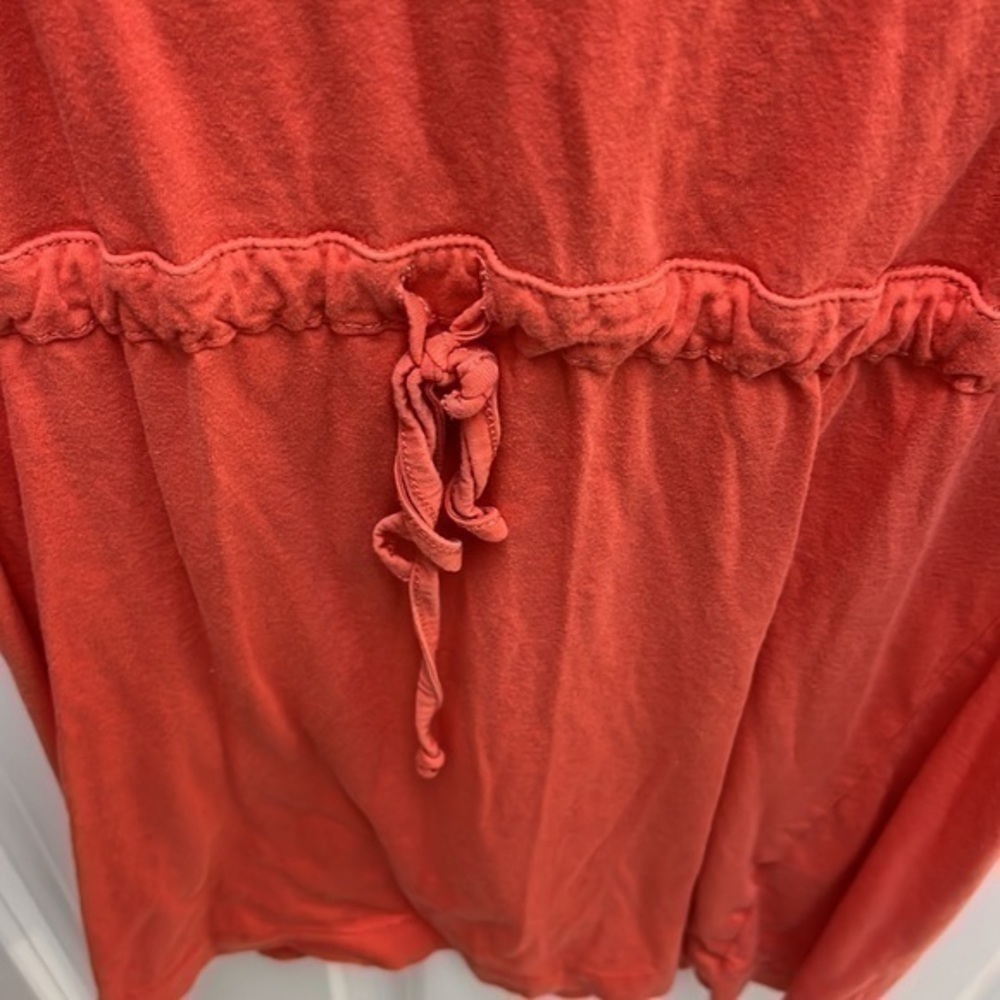 Alternative Red Spaghetti Strap Drawstring Dress - image 6